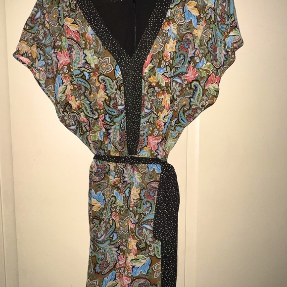 Paisley print romper shorts - Picture 1 of 8